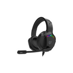Audifonos Balam Rush Orphix II HS699 Azender Negro alambricos Over Ear Microfono Fijo Compatible con PC Dispositivos moviles Consolas RGB Jack 3.5mm USB