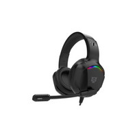 Audifonos Balam Rush Orphix II HS699 Azender Negro alámbricos Over Ear Microfono Fijo Compatible con PC Dispositivos móviles Consolas RGB Jack 3.5mm USB