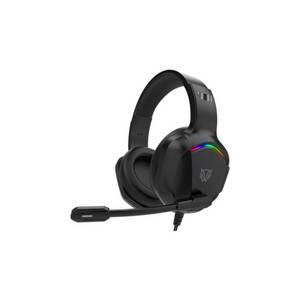 Audifonos Balam Rush Orphix II HS699 Azender Negro alambricos Over Ear Microfono Fijo Compatible con PC Dispositivos moviles Consolas RGB Jack 3.5mm USB