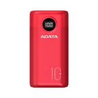 Cargador Adata Power Bank 10000mAh, Portátil Rojo, AP10000QCD-DGT-CRD