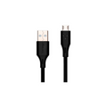 Cable USB Vorago USB a Micro USB 1M Negro (CAB-M01B)