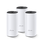 Kit 3 Routers Mesh para Hogar, Doble Banda Wi-Fi 5 AC1200 Mbps, 2 Puertos Gigabit WAN/LAN, 2 Antenas Internas, App Deco (iOS, Android)