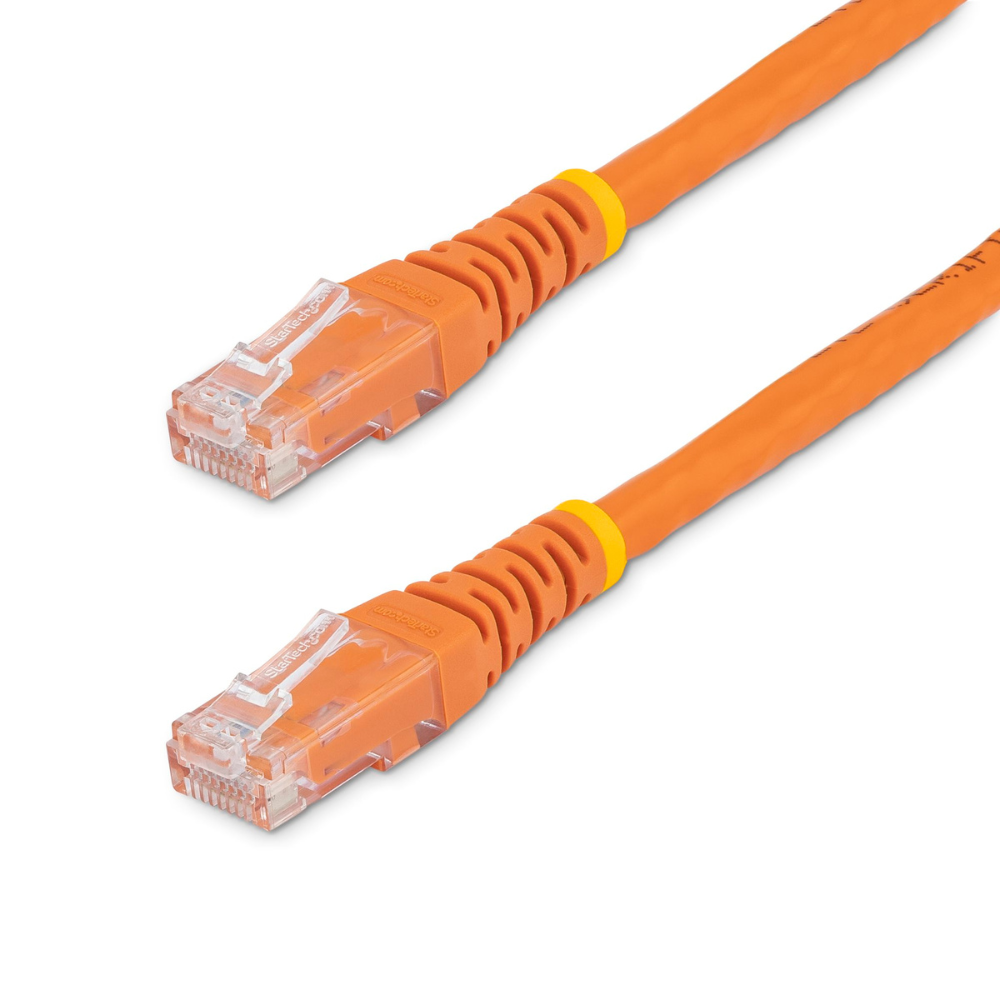 Cable Red 4.5m Cat6 UTP RJ45 Gigabit Ethernet ETL Naranja StarTech.com Mod. C6PATCH15OR