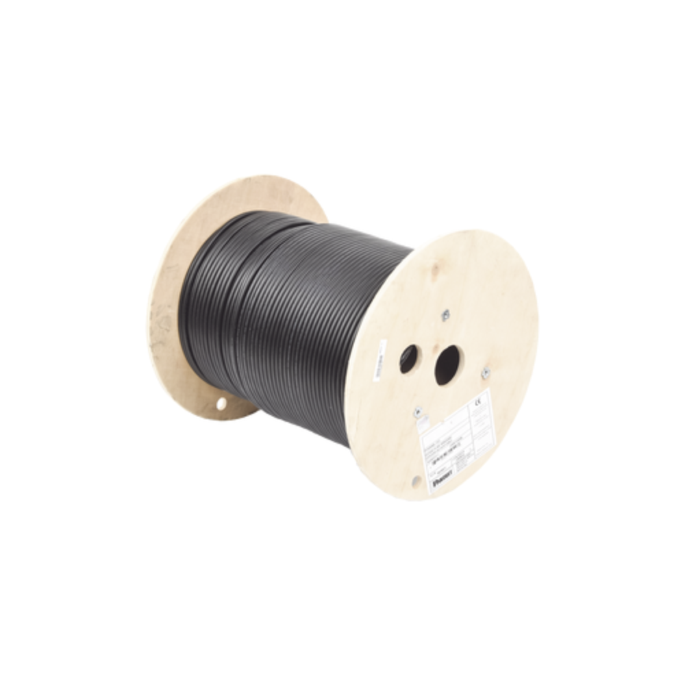 Bobina de Cable Planta Externa con Gel F/UTP Cat6A Blindado 305m Negro