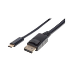 Cable USB-C a DisplayPort M 2.0M 4K Manhattan (152464)