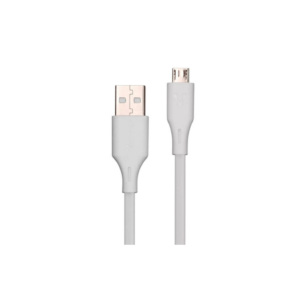 Cable USB Vorago USB a Micro USB 1M Blanco (CAB-M01W)