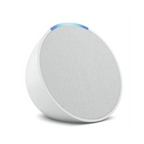 Bocina Inteligente Alexa Amazon Echo Pop Proyección Frontal 1.95" Wi-Fi Bluetooth Blanco Glaciar
