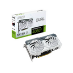 Tarjeta de Video ASUS 8GB GeForce RTX 4060 Ti Edition White 2X Fan GDDR6 DLSS 3 OC HDMI/DP