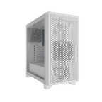 Gabinete Corsair 3000D AIRFLOW Blanco Cristal Templado ATX Media Torre 2 Ventiladores Elite