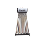 Bóiler Solar 90L, Baja Presión, 9 Tubos Vacío, Termotanque Inoxidable, Resistente a Granizo, Ánodo de Magnesio