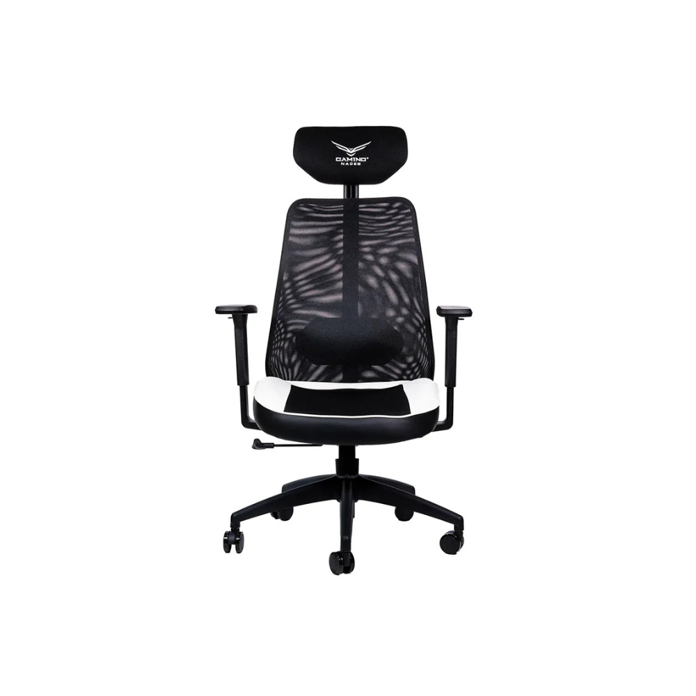 Silla gamer Naceb de malla X-ONE color Blanco