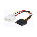 Cable de Energía SATA de 4 a 15 Pines 16cm Manhattan (342766)