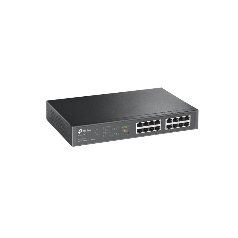 Switch Easy Smart PoE+ 16 Puertos 10/100/1000Mbps, 8 PoE+, PoE 150W