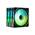 Kit de 3 enfriamiento Naceb ARGB de 120mm color Negro