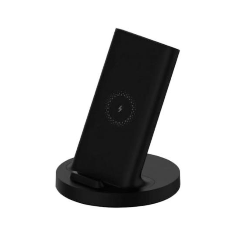 Cargador Xiaomi Mi 20W Wireless Charging Stand, Color Negro