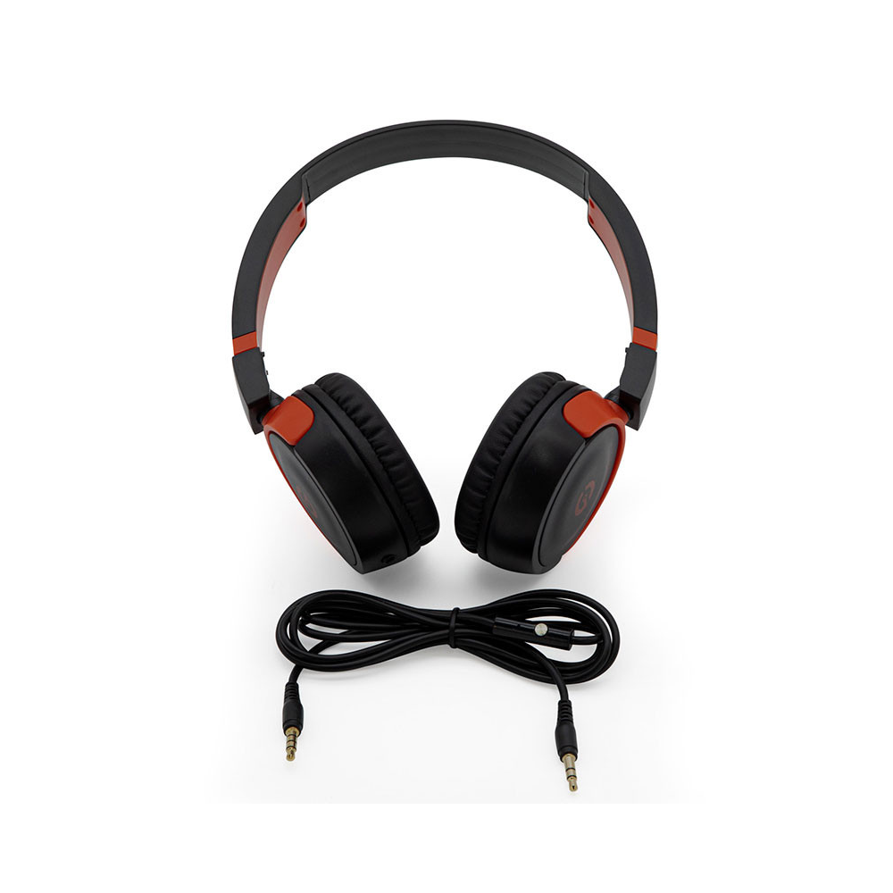 Diadema Headset GETTTECH GH-3000R Synergy con Microfono 3.5 mm Rojo