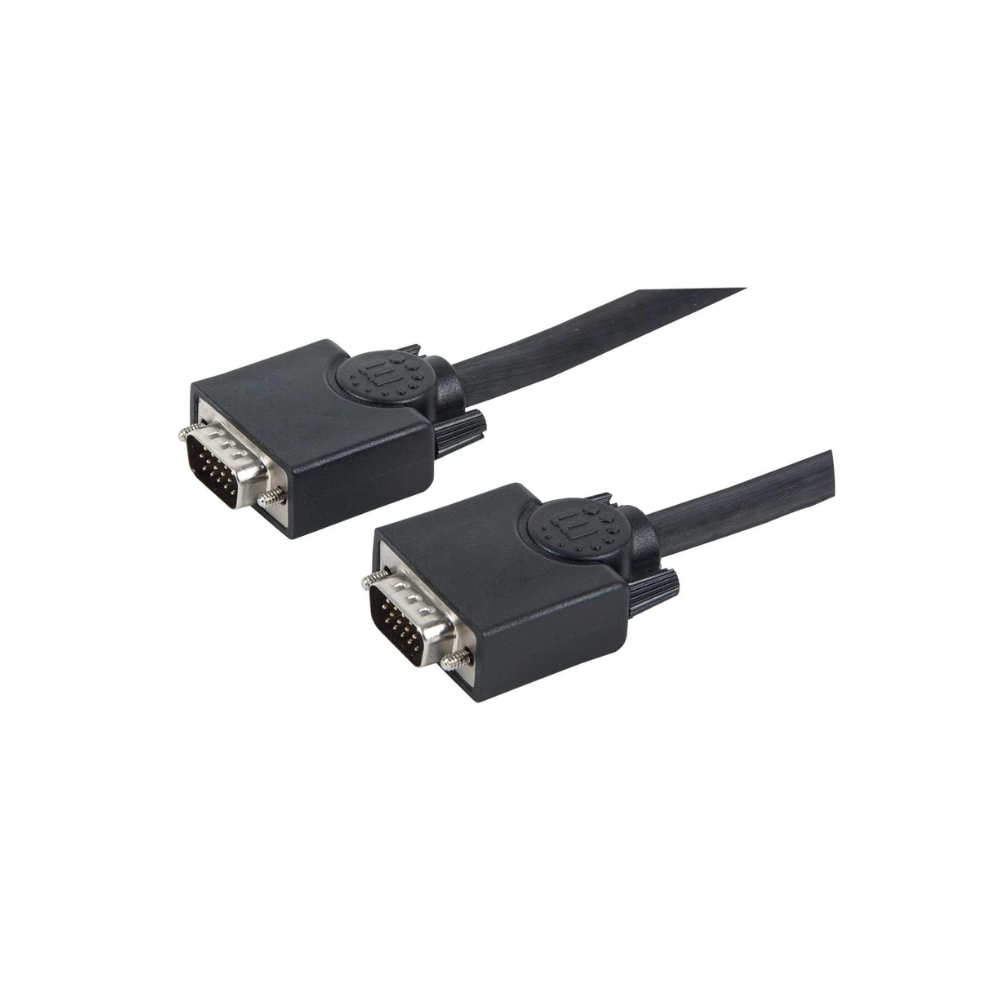 Cable SVGA Manhattan HD15 M-M 8mm 15.0M (313629)