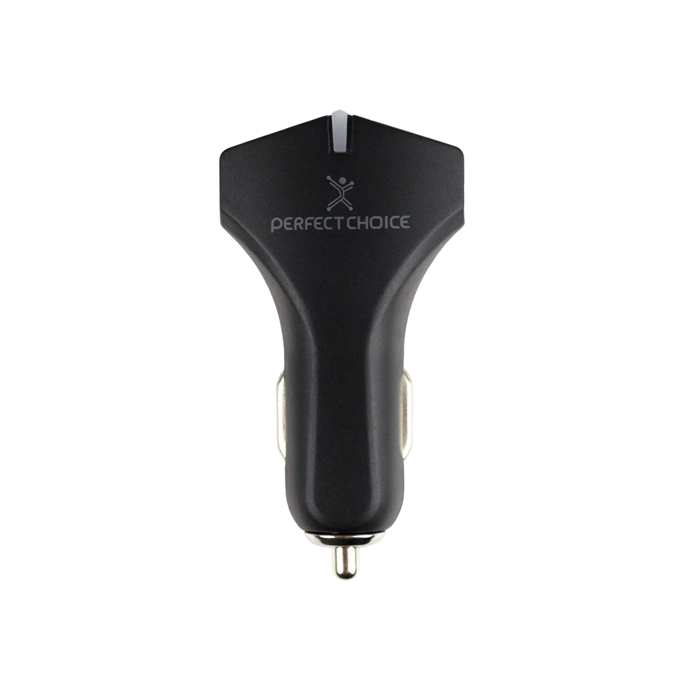 Cargador para Auto Perfect Choice USB Dual (QC 3.0)