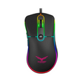 Mouse gamer Alambrico Naceb optico color Negro retroiluminado RGB 3200DPI 4 botones