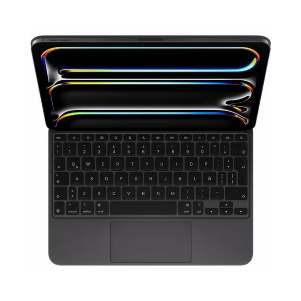 Estuche Teclado Apple Magic 11" Negro Aluminio Cristal