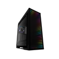 Gabinete Game Factor ATX/Micro ATX con Panel de Cristal Templado y Ventilador RGB CSG601