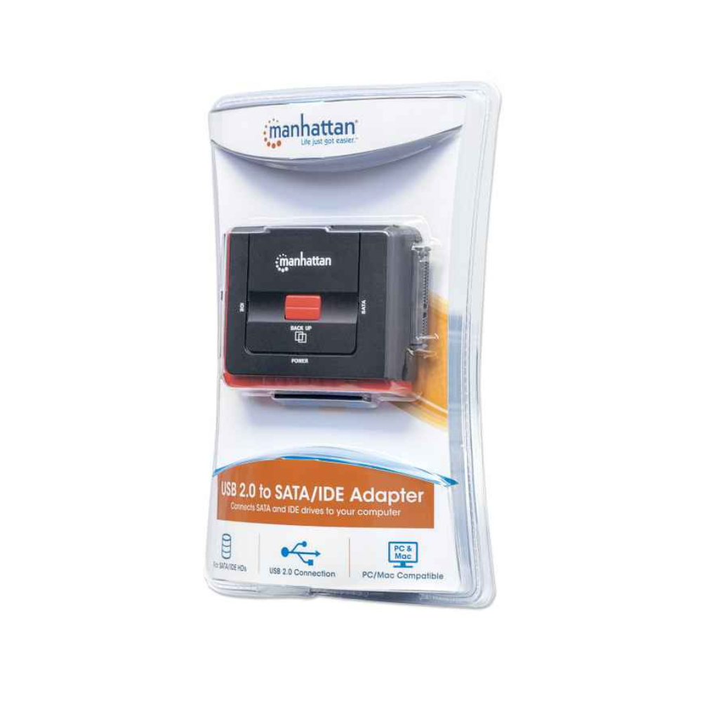 Convertidor Manhattan USB 2.0 a HDD IDE40/SATA OTB (179195)