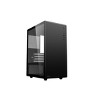 Gabinete Acteck Neuss Pro GI717 Negro Mini torre Panel Izq Crystal Elite Series