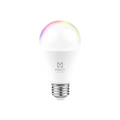 Foco inteligente Mirati, luz RGB 9W, WiFi 2.4GHz, compatible con Android y iOS, funciona con Alexa y Asistente de Google, luz calida y fri­a, luz multicolor, dimmable, no requiere hub.