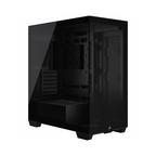 Gabinete Corsair 3500X BTF negro cristal templado media torre Mini-ITX / Micro-ATX / ATX / E-ATX