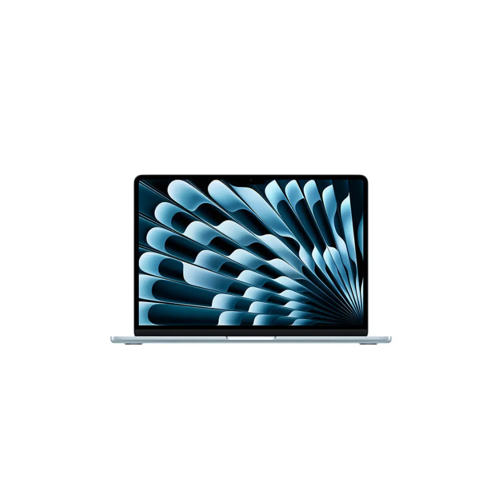 MacBook Air 13" Chip M4 Apple 10CPU/10GPU 16GB RAM 512GB SSD 2 Puertos Thunderbolt 4 + Adaptador USB-C 35W Magic Keyboard con Touch ID Color Azul Cielo