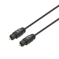 Cable Óptico Manhattan Audio Toslink M-M 5.0M Negro (356091)