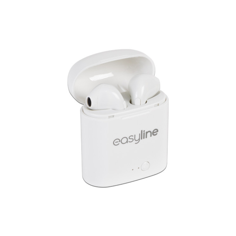 Audifonos In-Ear Easy Line Viva Buds TWS Blanco Bluetooth 5.0 EL-995470