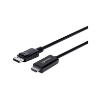 Cable Manhattan DisplayPort a HDMI 4K@60Hz Macho-Macho 3M (153218)