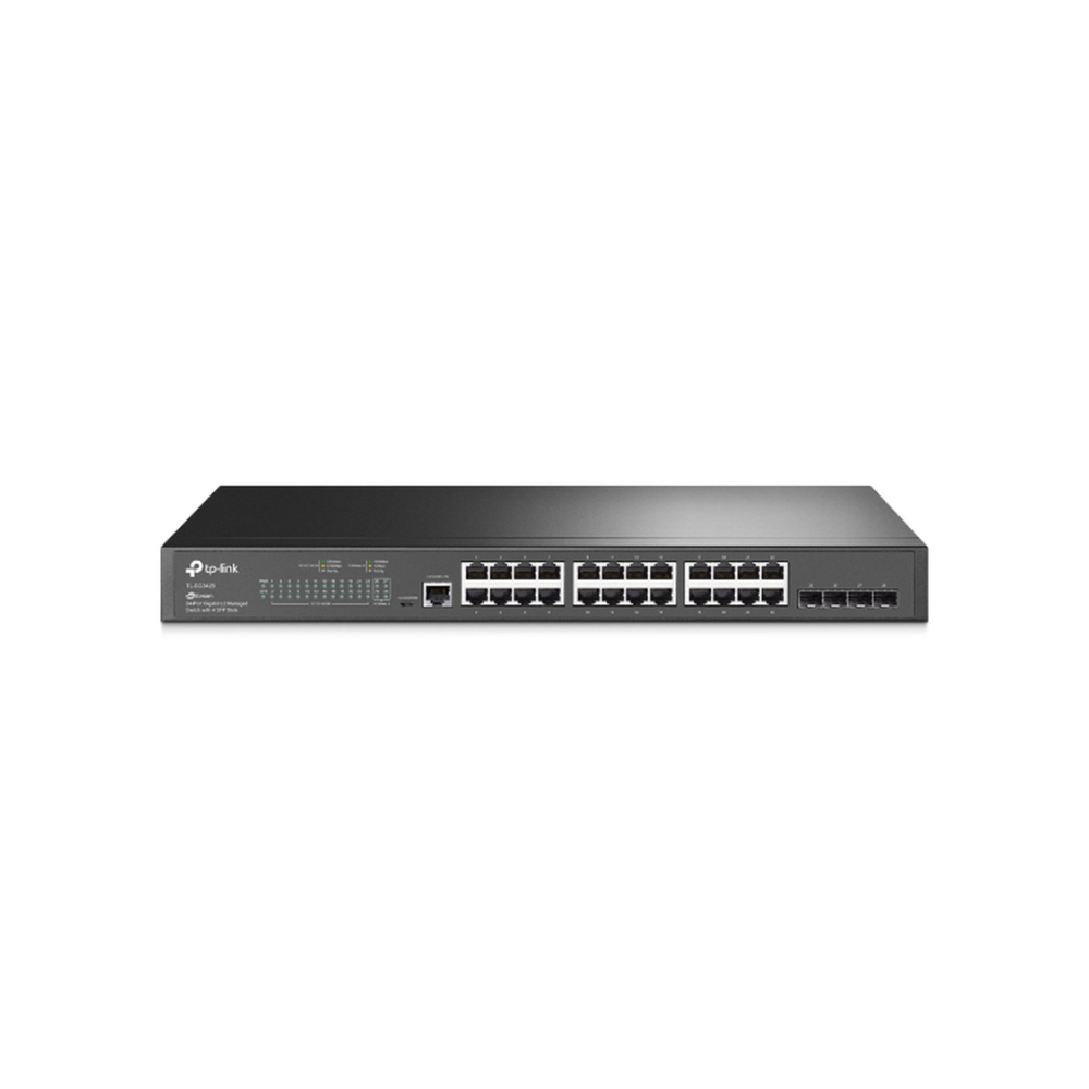 Switch Omada SDN 24 Puertos Gigabit + 4 SFP, sFlow, QinQ, QoS, Administracion Centralizada