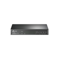 Switch PoE+ No Administrable 9 Puertos 10/100Mbps, 8 PoE af/at, PoE 65W, Extensor PoE hasta 250m