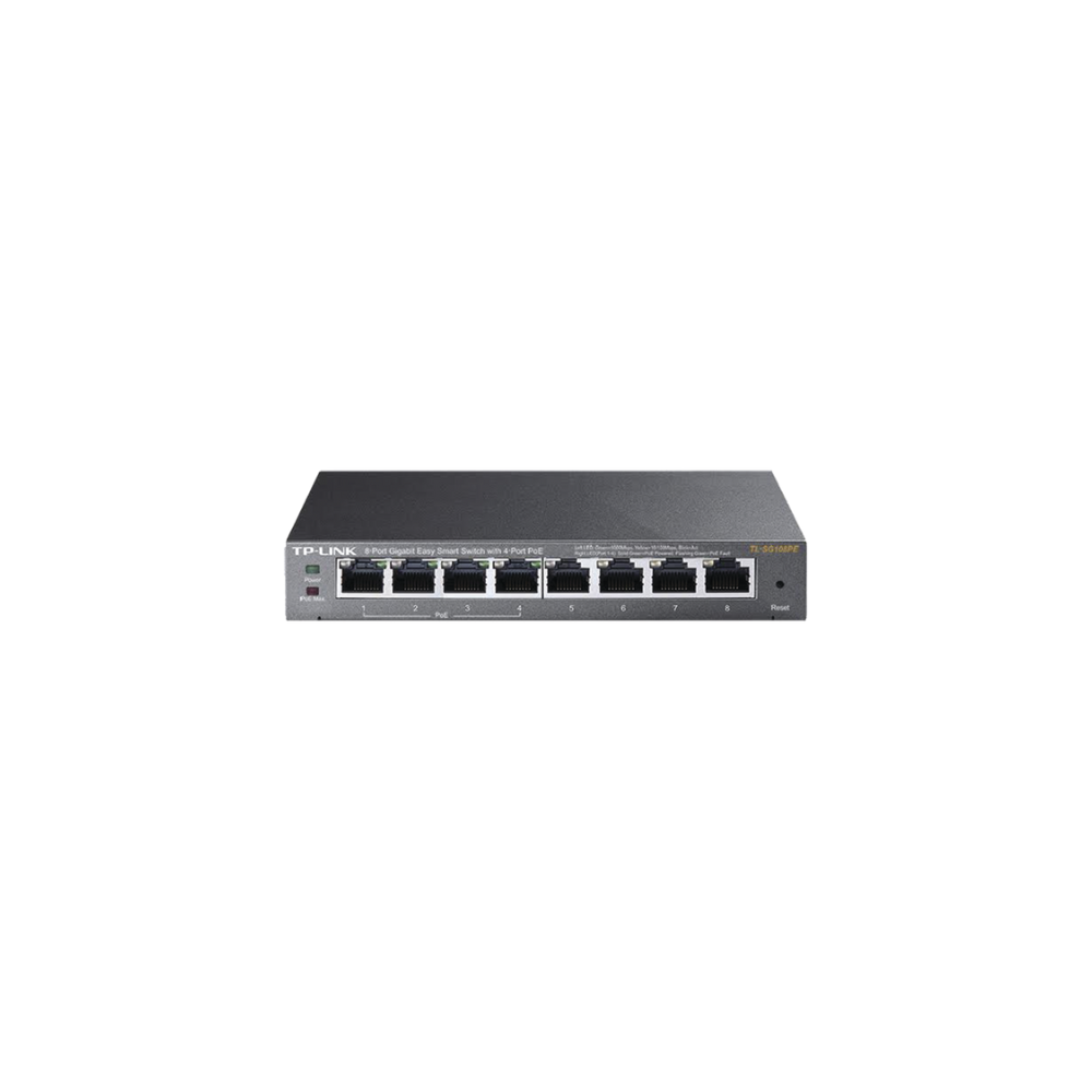 Easy Smart Switch PoE JetStream 8 Puertos 10/100/1000Mbps, 55W