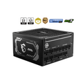 Fuente de Poder MSI MAG A1250GL PCIe5 1250W 80 Plus Gold Full Modular