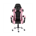 Silla Gamer Nextep Ergonómica Dragon XT Falkor Negro/Rosa Soporta 125 kg