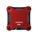 Unidad de Estado Solido Externo ADATA SD620 de 512GB, USB 3.2, Rojo.