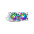 Enfriamiento Liquido Cooler Master MasterLiquid ML240 Illusion Blanco RGB 2*120mm 650-1800RPM