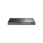 Switch PoE+ No Administrable 16 Puertos 10/100/1000Mbps + 2 SFP, 250W
