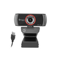 Webcam de Streaming Getttech - Full HD, 30FPS, USB, Microfonos Dobles (GPW-FHDMF-G1)