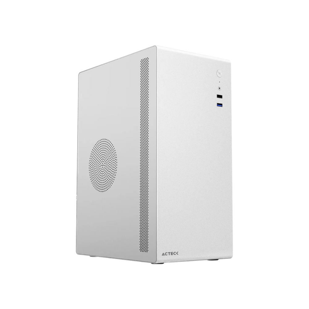 Gabinete Acteck Mini Torre Neuss GI707, 450W, USB 2.0 y 3.0, Blanco (AC-936026)