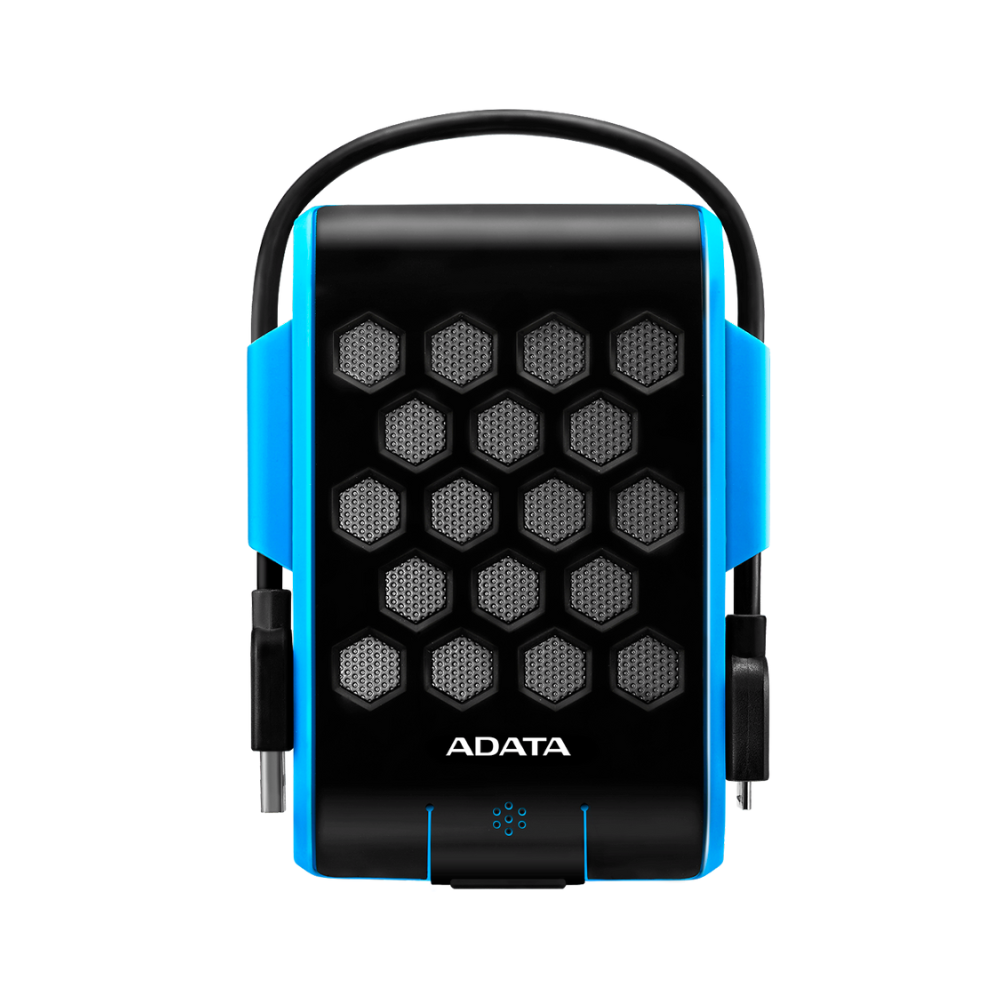 Disco duro externo Adata 1TB, 2.5", USB 3.0, HD720, contra agua y golpes, azul.
