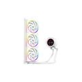 Enfriamiento Líquido Balam Rush 360 Hydrox Expert HYX36 Blanco Display para monitoreo de temperatura RGB 3x Vent 120 mm TDP 300 W Legend