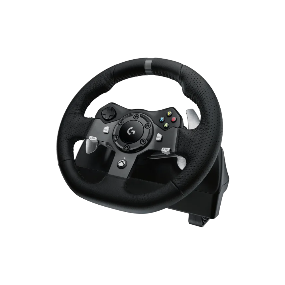 Volante y Pedales Logitech G920 Driving Force - Para Xbox One/PC (941-000122)