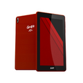 Tablet Ghia 7 A7 Plus, Quad Core A100, 2GB RAM, 16GB, Doble Cámara, WiFi, Bluetooth, 2500mAh, Android 10, Roja