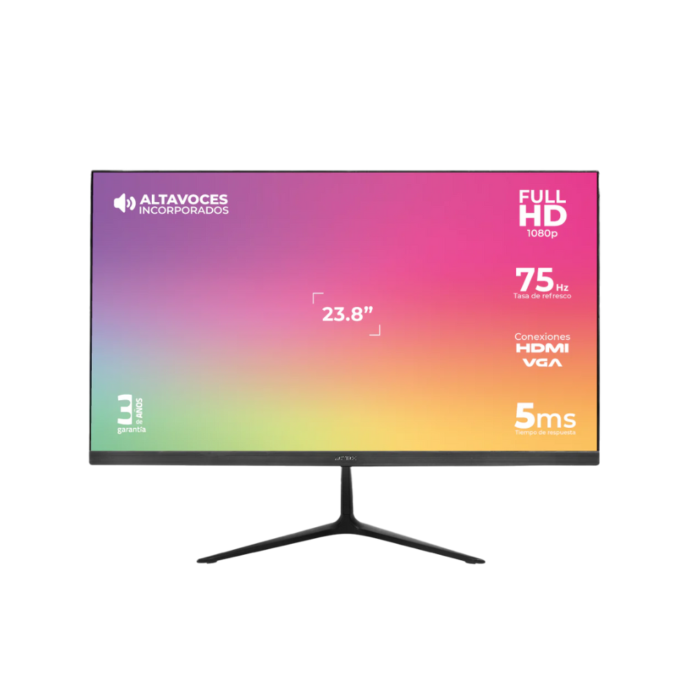 Monitor Acteck Captive Vivid SP240 23.8" VGA HDMI 75Hz 5ms AC-933841