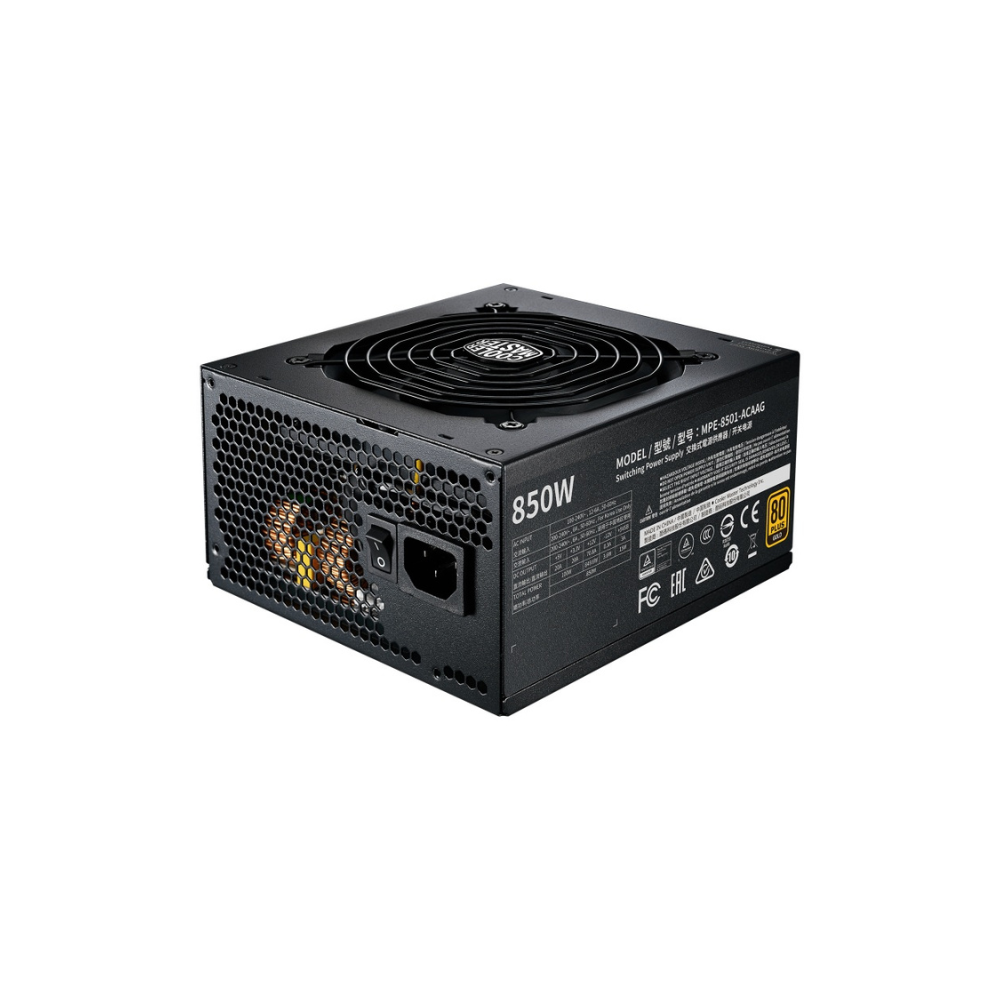 Fuente de Poder Cooler Master MWE 850W Gold FM V2