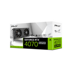 Tarjeta de Video PNY 12GB GeForce RTX 4070 Super Verto 2X Fan GDDR6X DLSS 3 OC HDMI/DP
